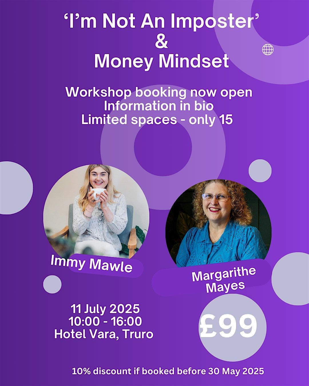 'I'm No Imposter' & Money Mindset Workshop