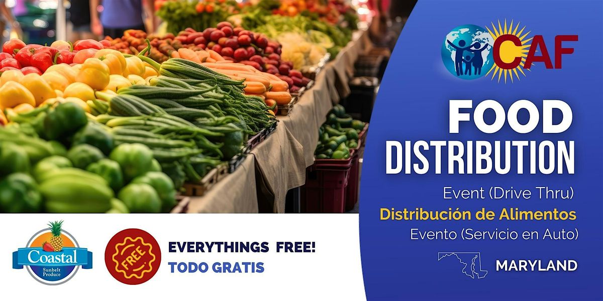 Hyattsville MD Food Distribution \/ Distribuci\u00f3n de Alimentos