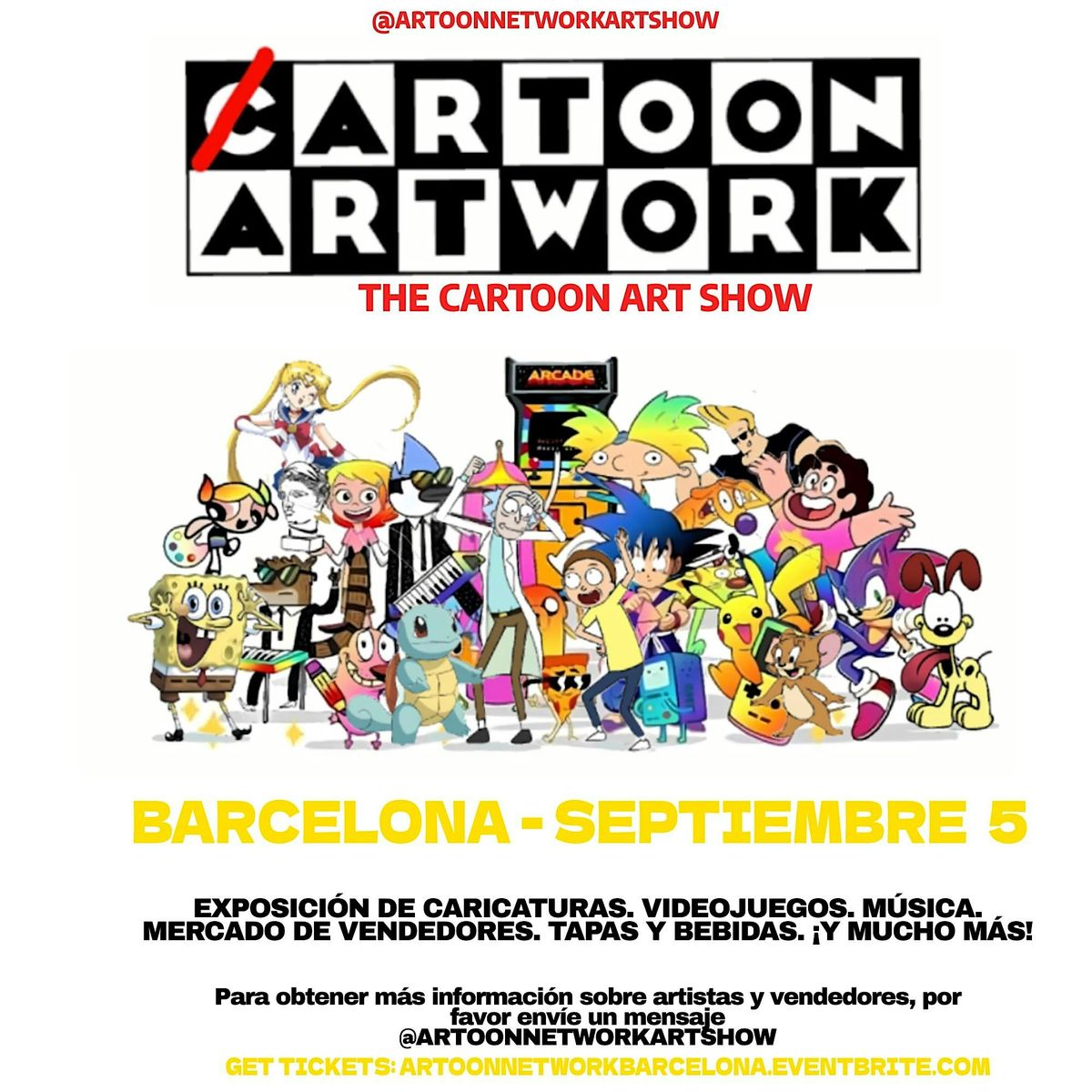 ARTOON NETWORK: The Cartoon Art Show : BARCELONA