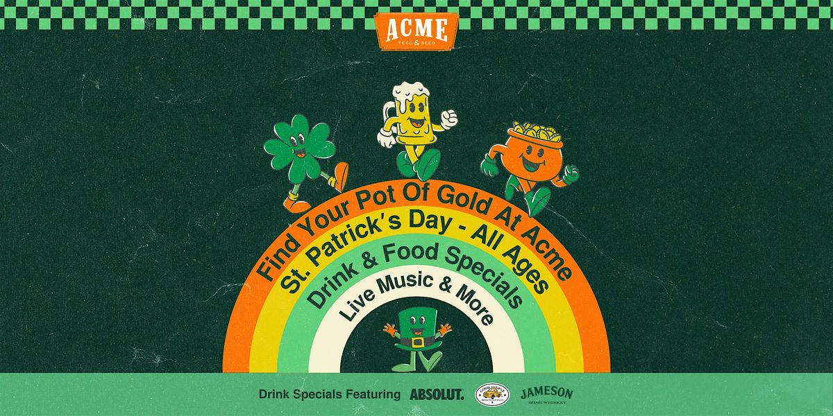 Free! St. Patrick's Day at Acme - Downtown Nashville