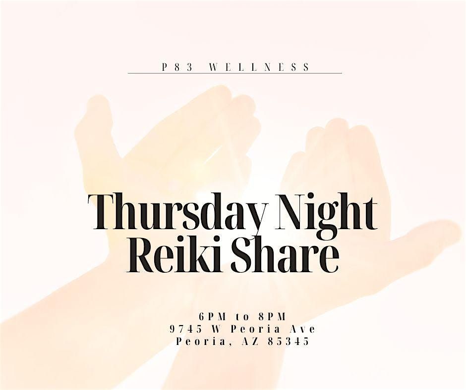 Thursday Evening Reiki Share and Practice