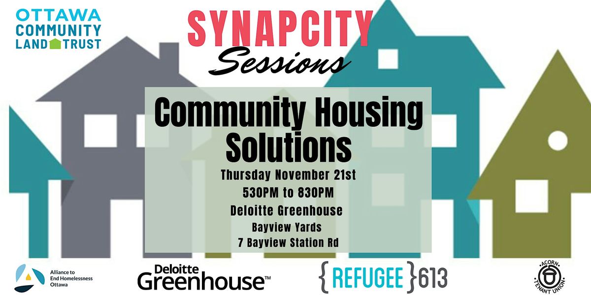 Synapcity & OCLT Present: Community Housing Solutions