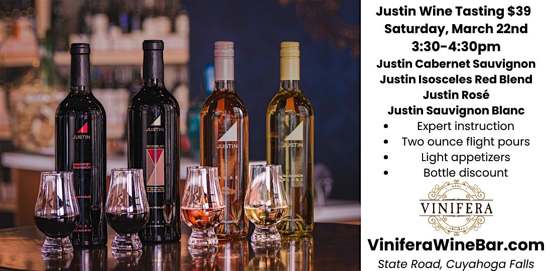 Justin Wine Tasting