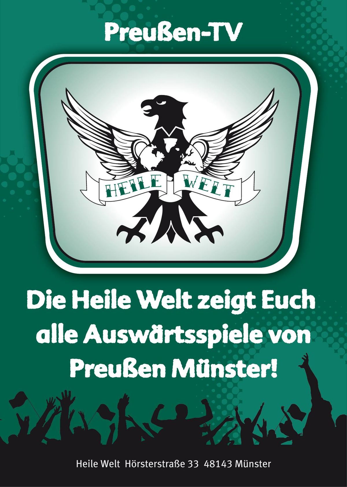 HANNOVER 96 - PREU\u00dfEN M\u00dcNSTER  LIVE HEILE WELT