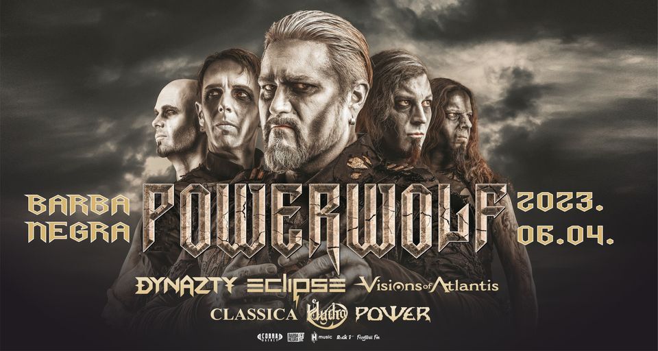 ? Powerwolf | Dynazty I Visions Of Atlantis I Eclipse - Budapest Barba Negra - Red Stage Open Air