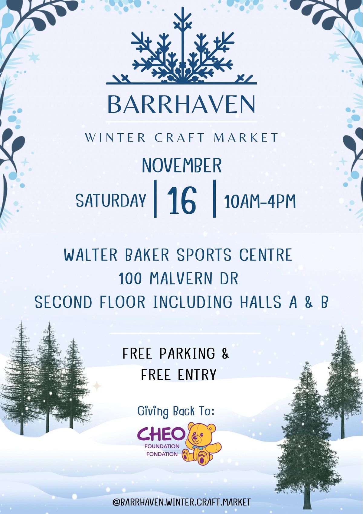 Barrhaven Winter Craft Market