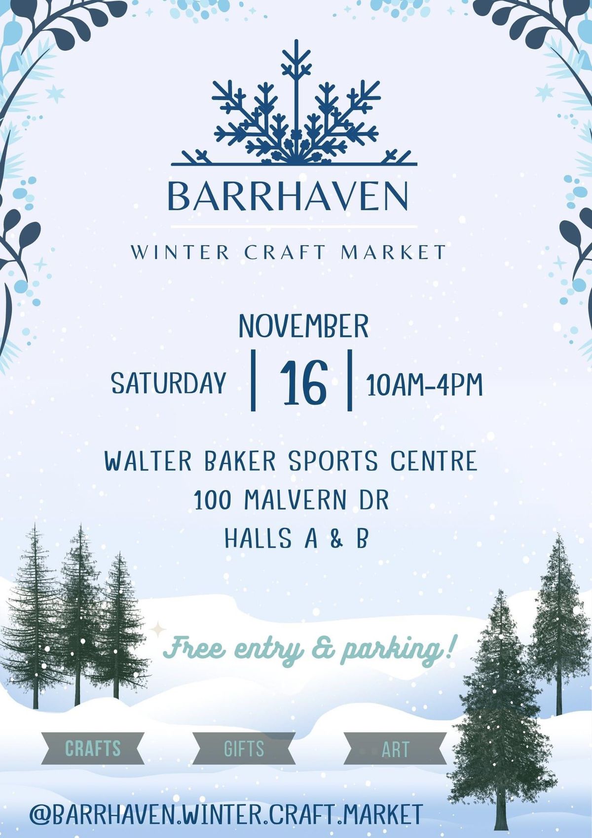 Barrhaven Winter Craft Market