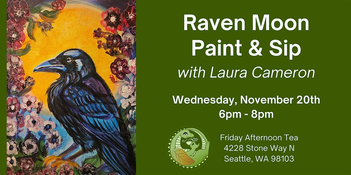 Paint & Sip: Raven Moon