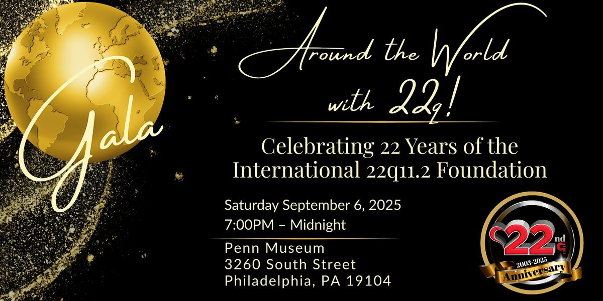 Around the World with 22q!