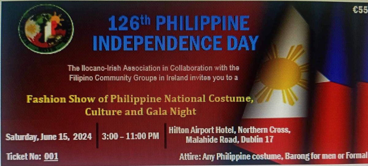 126th Philippine Independence Day A Fashion Show of Philippine Cultural & National Attire 