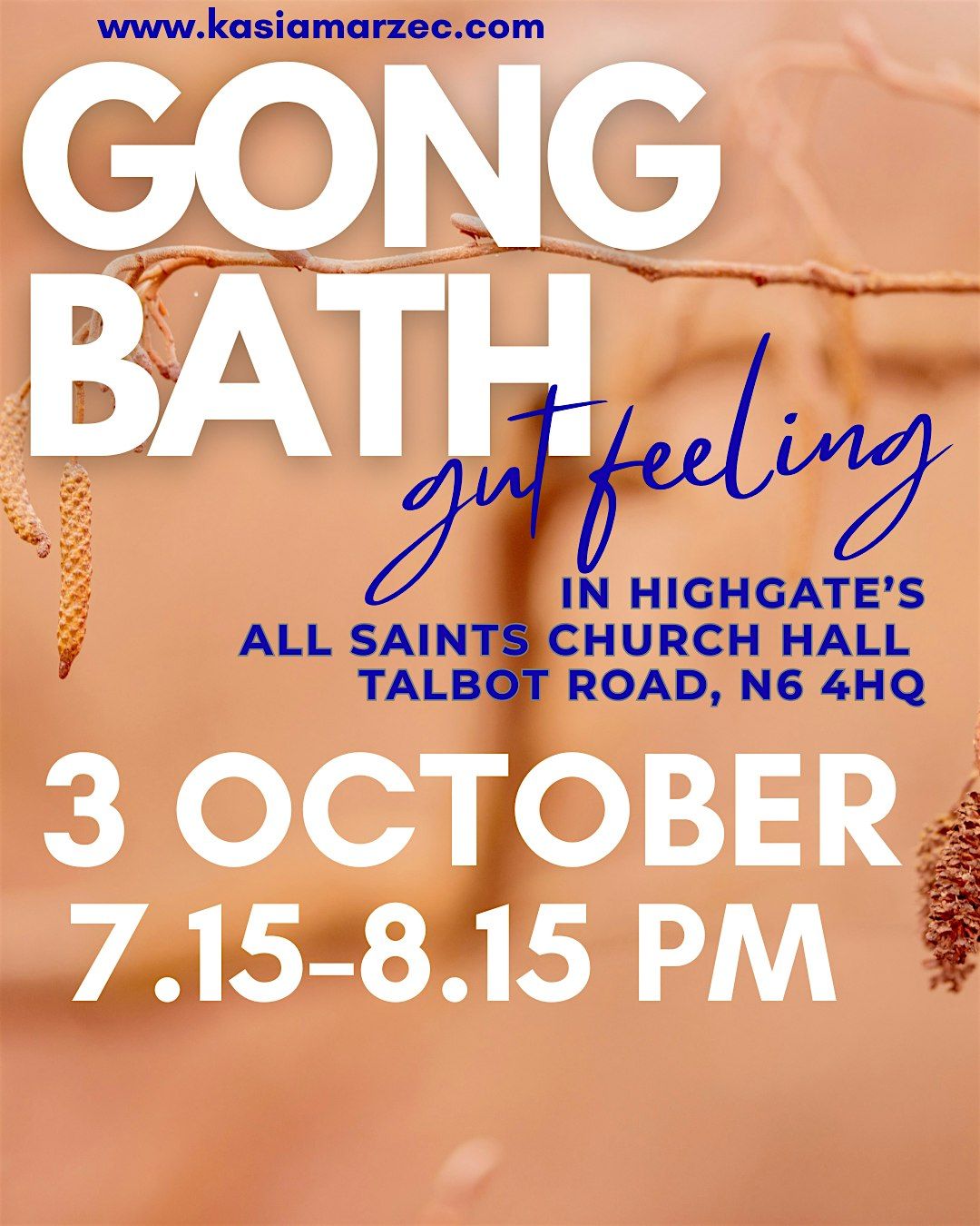 Gong Bath in Highgate's All Saints Church Hall