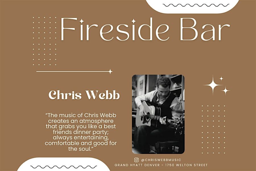 Live Music at Fireside | The Bar - featuring Chris Webb