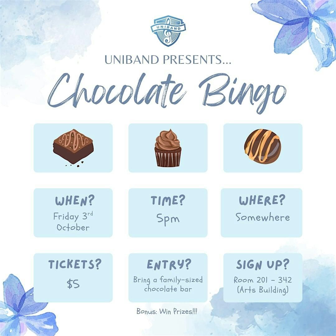 UniBand Chocolate Bingo