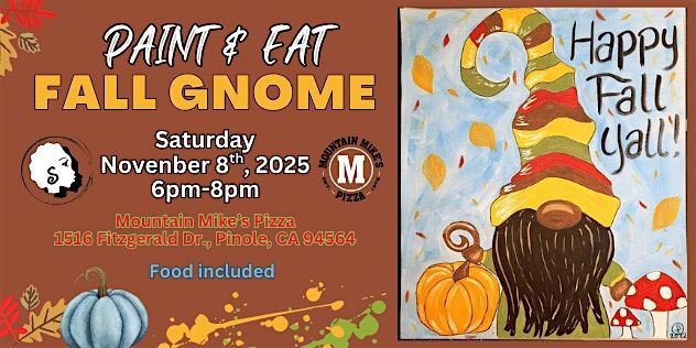 Fall Gnome Paint & Eat Party