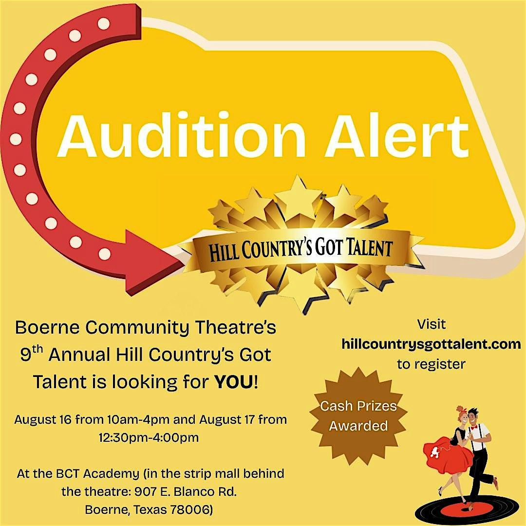 Auditions\u2014Hill Country's Got Talent
