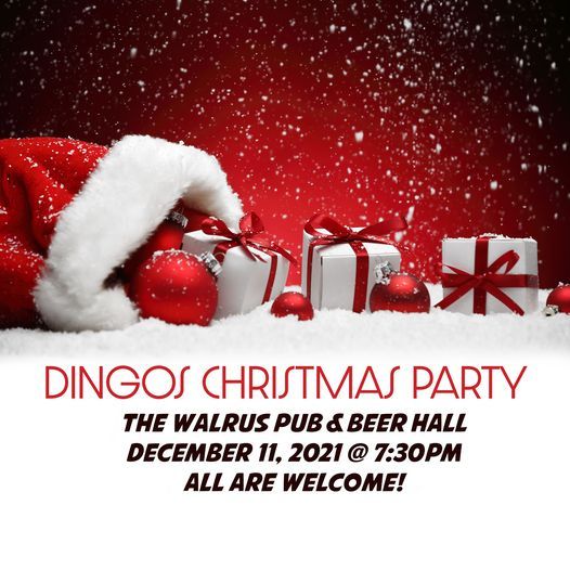 Dingos Christmas Party 2021