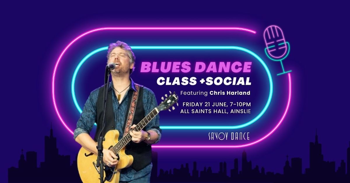 Blues Dance Class + Social, June 2024!