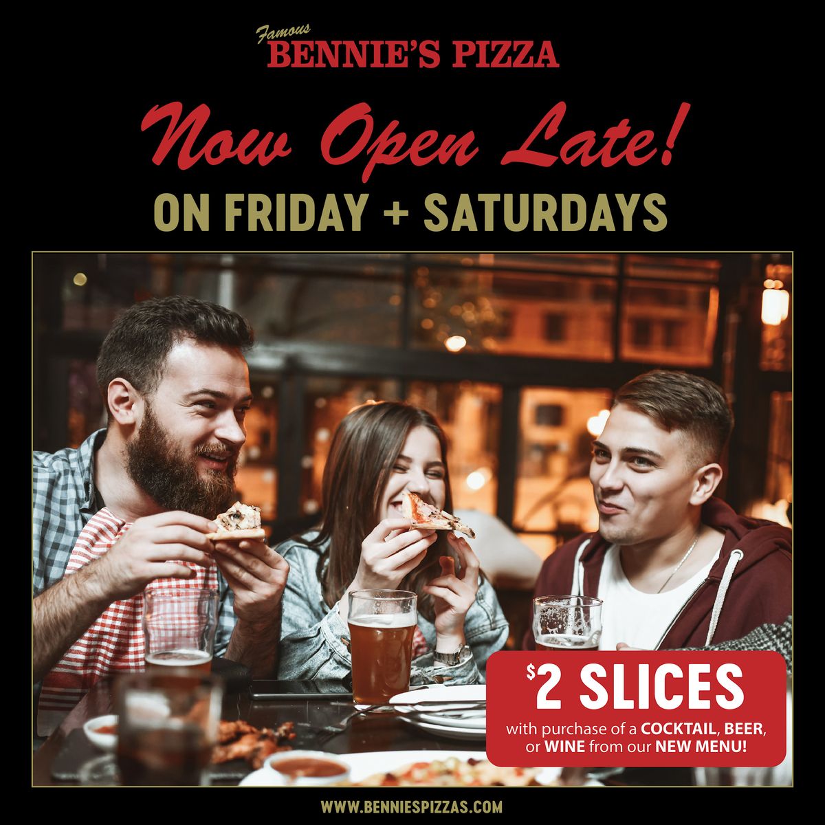 Howard County's BEST NY Pizza - NOW OPEN LATE NIGHT FRI +  SAT ($2 SLICES)