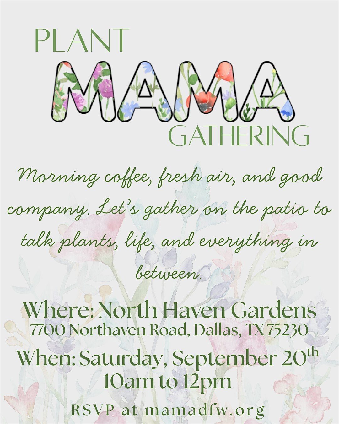 Plant MAMA Gathering
