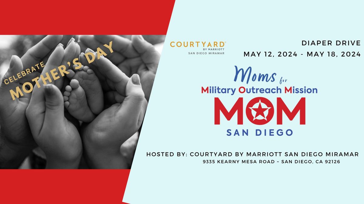 Moms for MOM San Diego Diaper Drive - FINAL Day