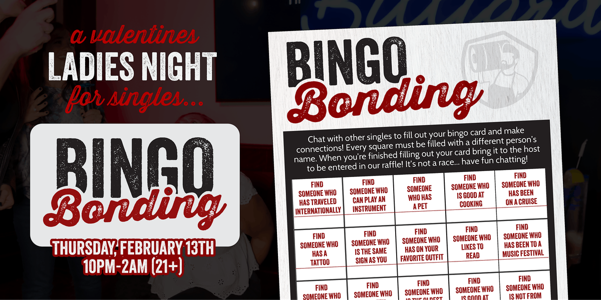 Keg Social Bingo Bonding Singles Night