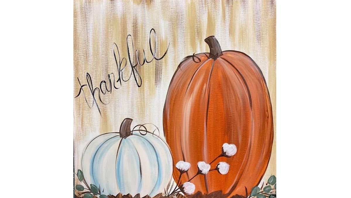 Thankful Fall Painting Party Fundraiser