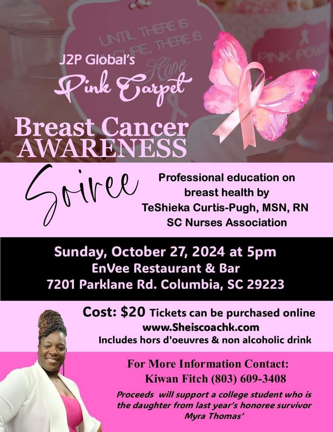 Pink Carpet Breast Cancer Awareness Event 