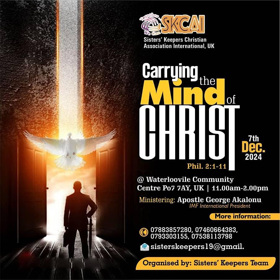 Carrying the mind of Christ