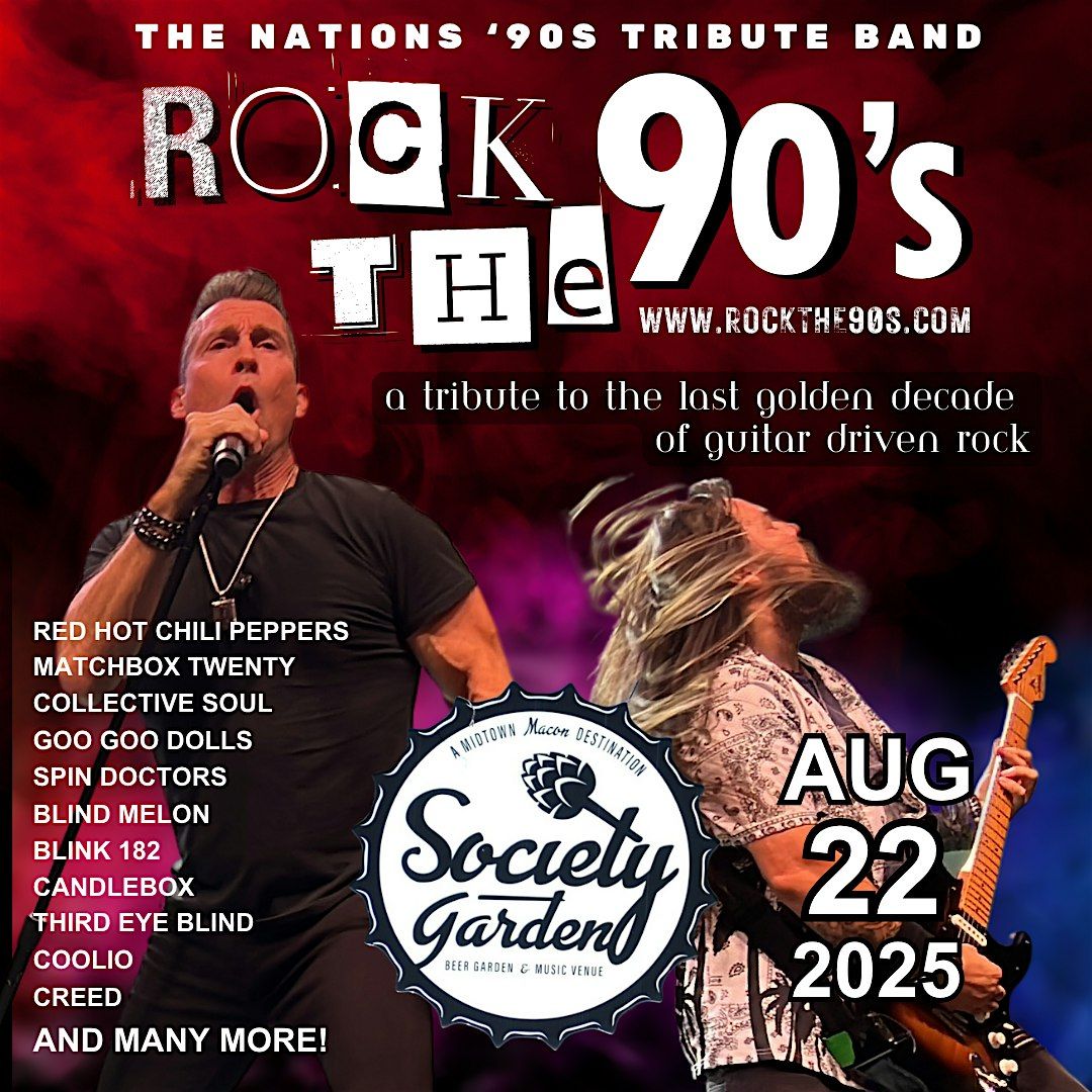 Rock the '90s at Society Garden