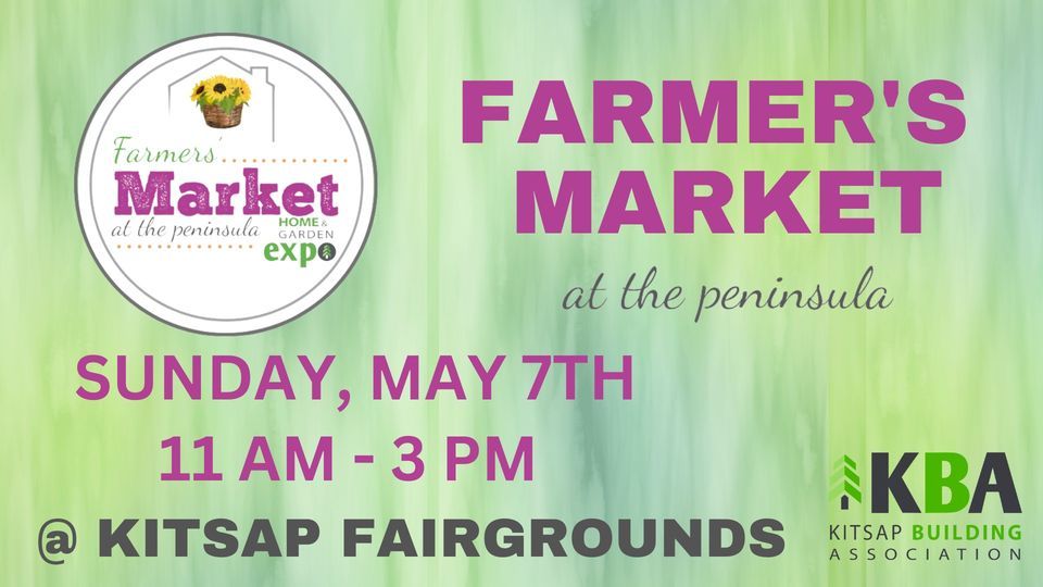 Farmers Market at the Peninsula, Kitsap County Fairgrounds, Silverdale