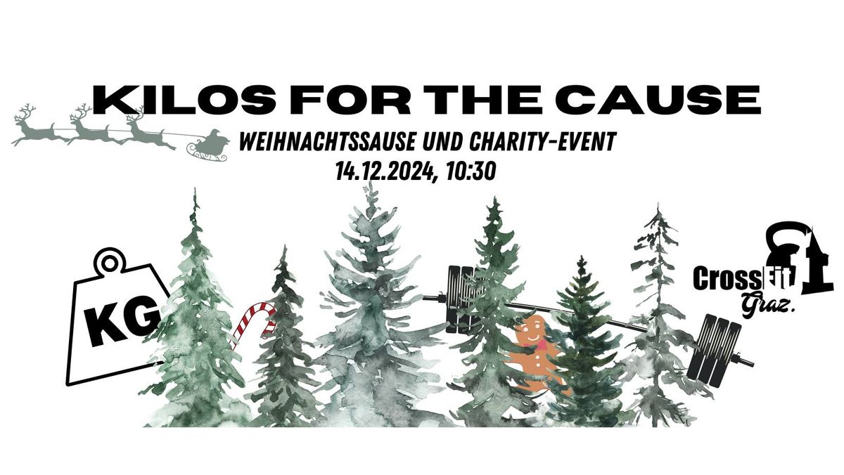 Kilos For The Cause Weihnachtssause und Charity - Event