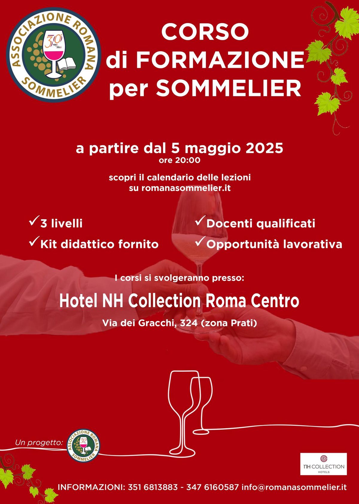 CORSI DI FORMAZIONE PER SOMMELIER