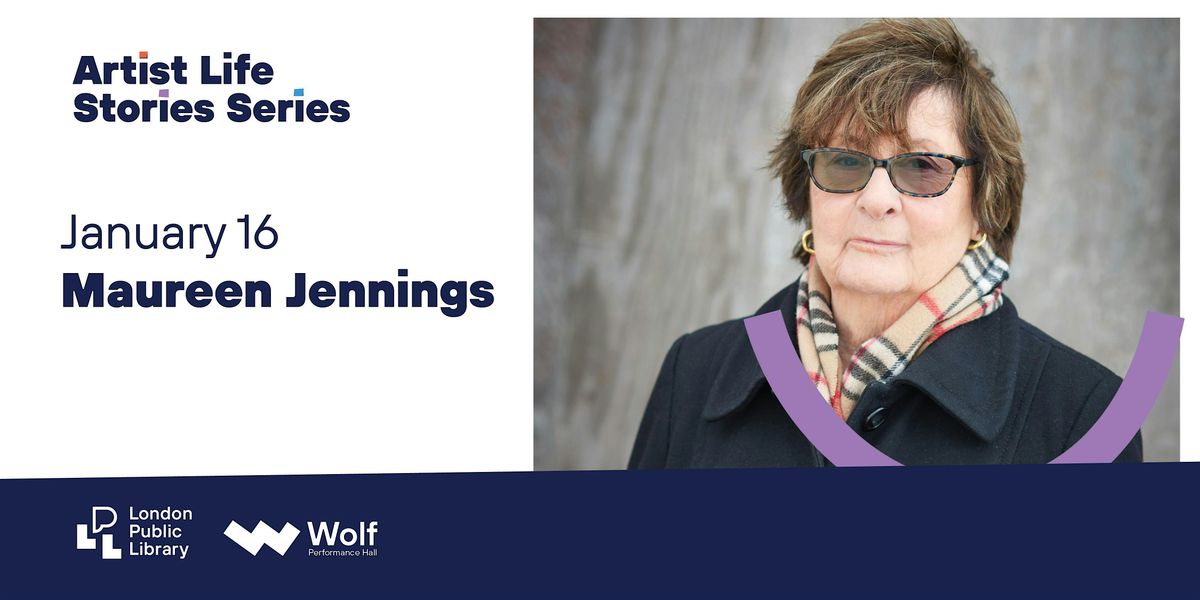 Artist Life Stories Series - Maureen Jennings
