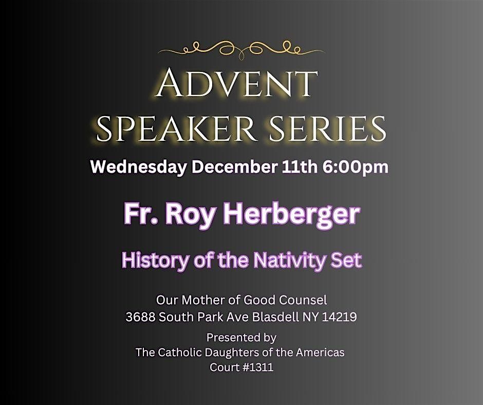 2024 Advent Speaker Series Part 2