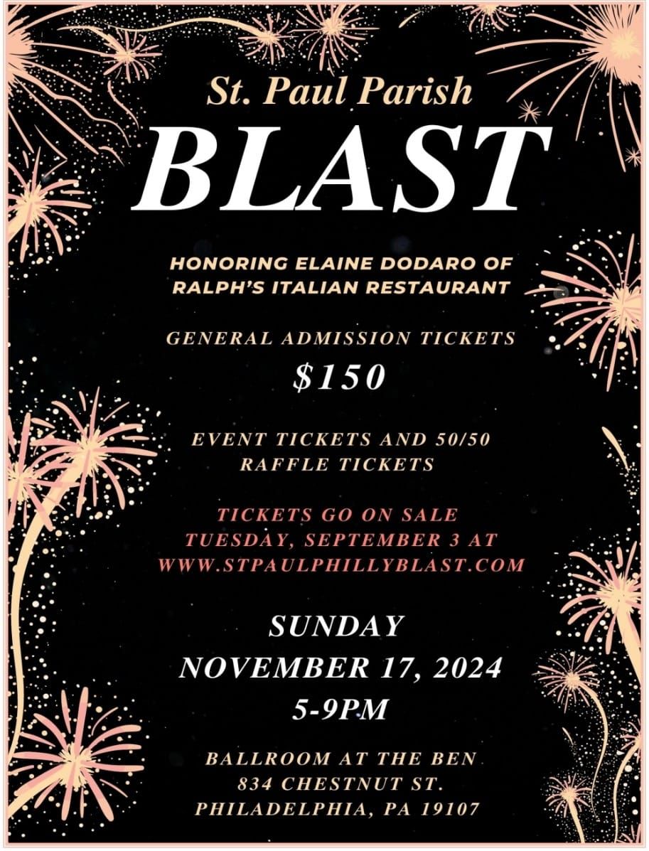 St. Paul Parish Annual Blast!