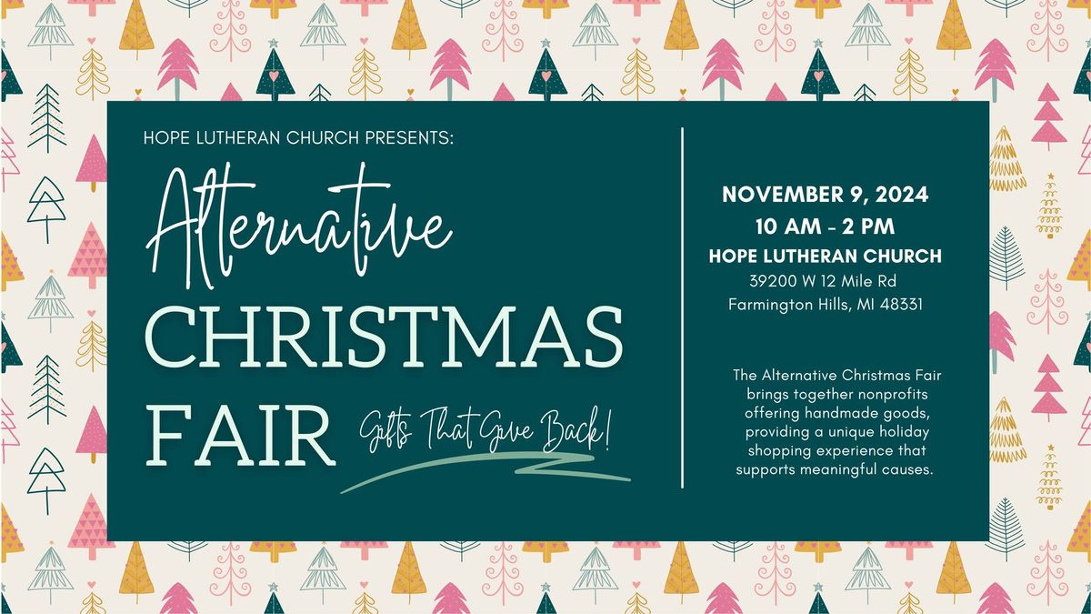 Alternative Christmas Fair