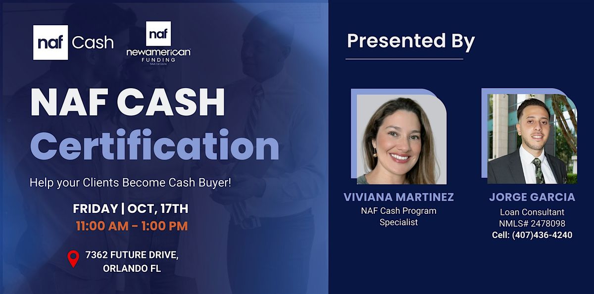 NAF CASH Certification