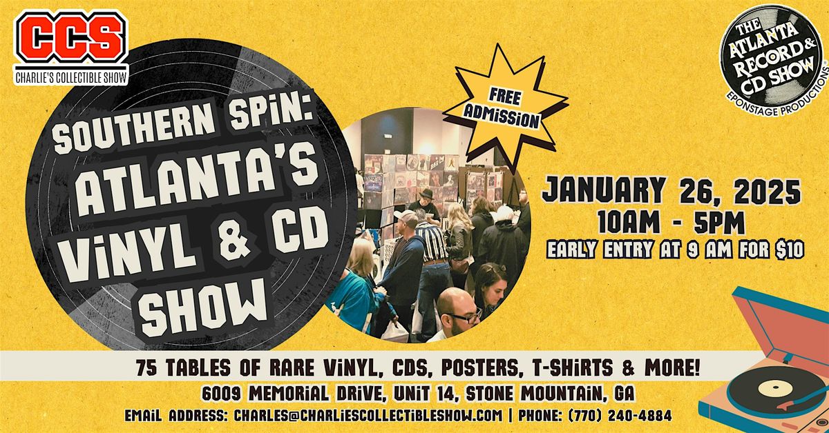 Southern Spin: Atlanta's Vinyl & CD Show