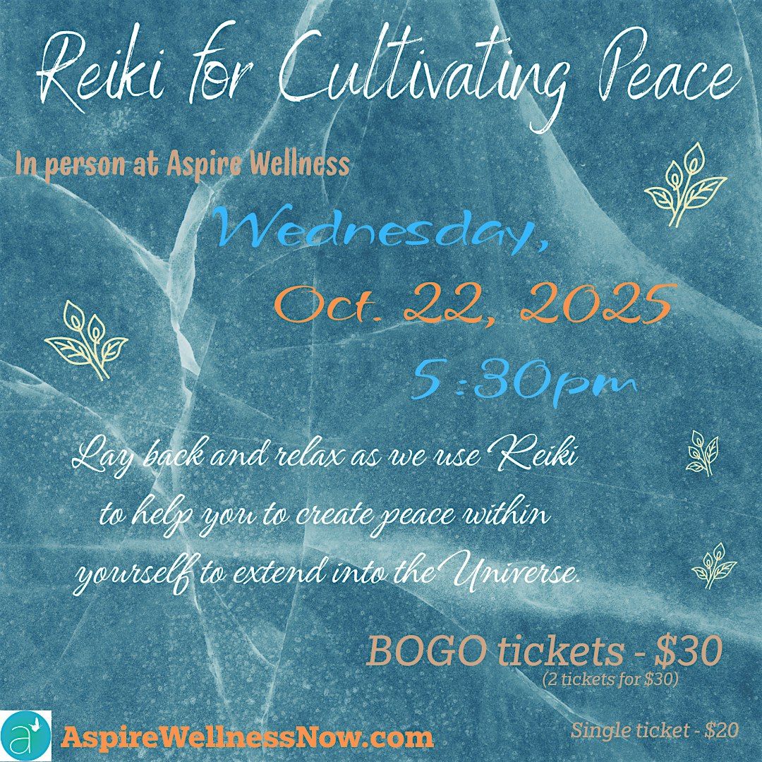 Reiki for Cultivating Peace