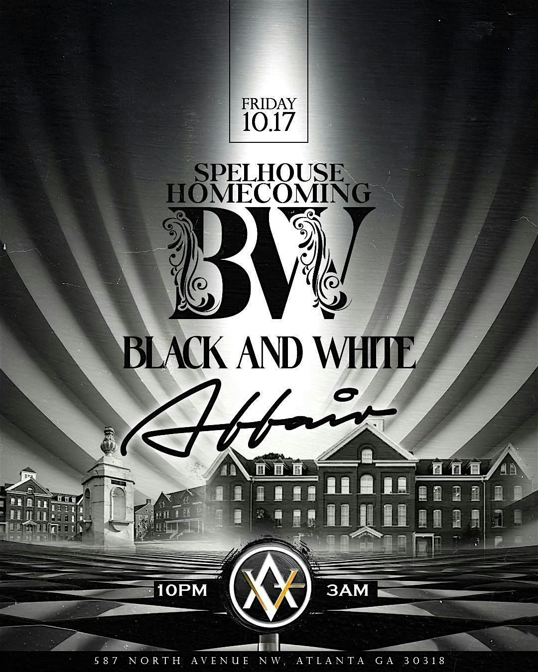 SPELHOUSE Homecoming: Black and White at Avenue