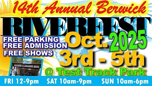 2025 Berwick Riverfest