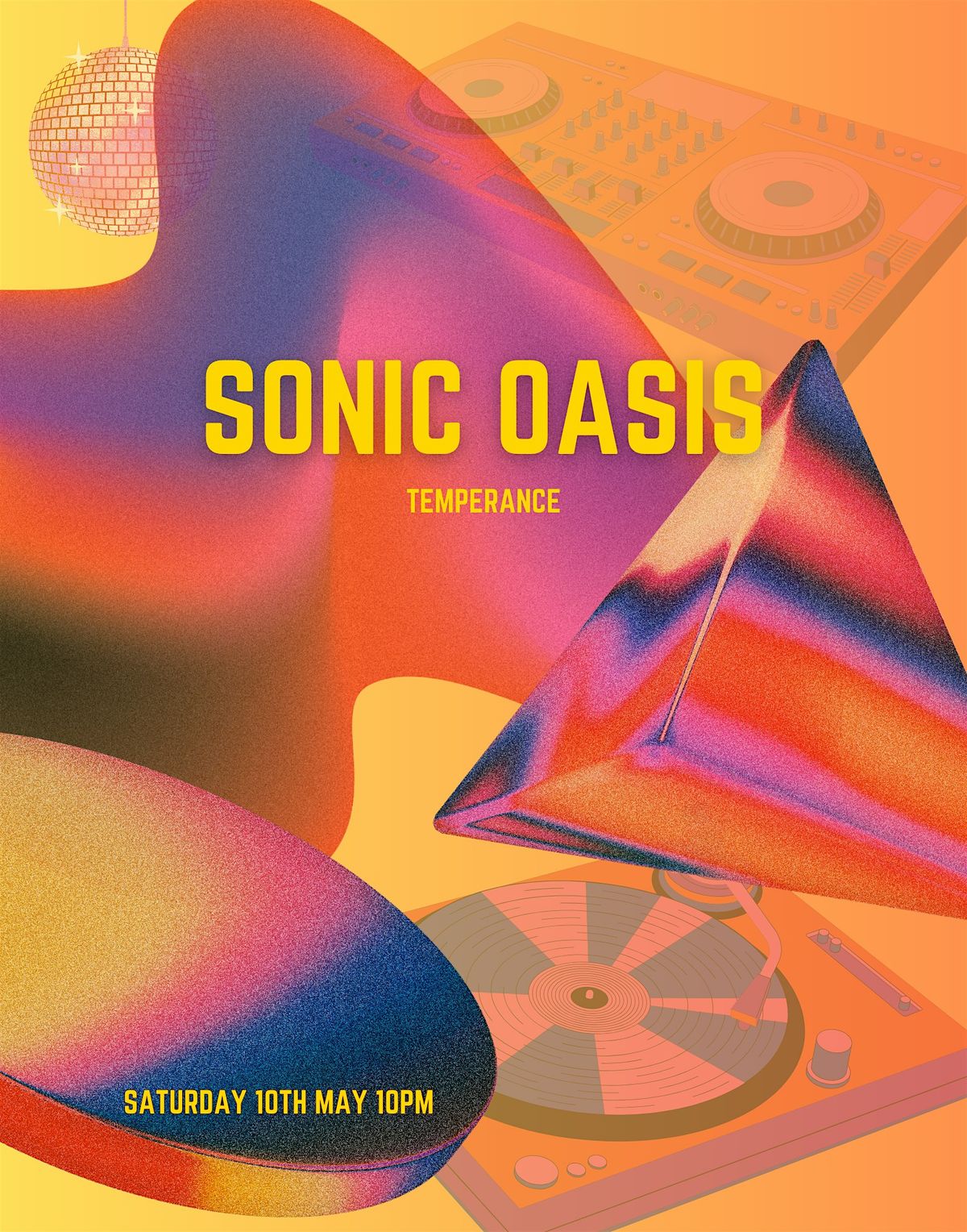 DJ night @ temperance | Sonic Oasis