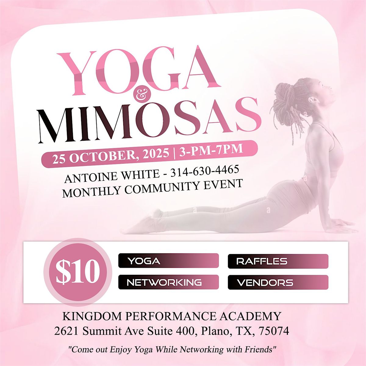 YOGA & MIMOSAS