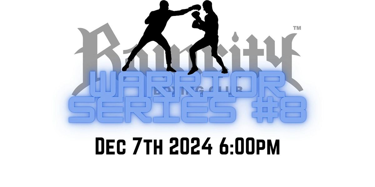 Warrior Series #8 - Amateur Boxing Night