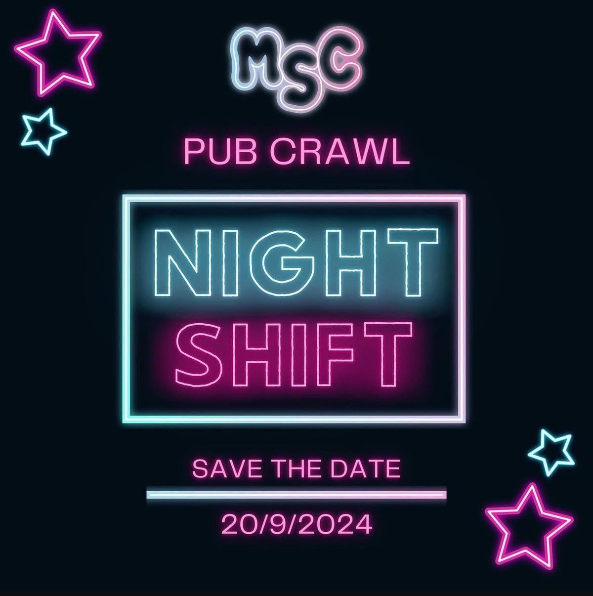 MSC\u2019s NIGHT SHIFT Pub Crawl 2024