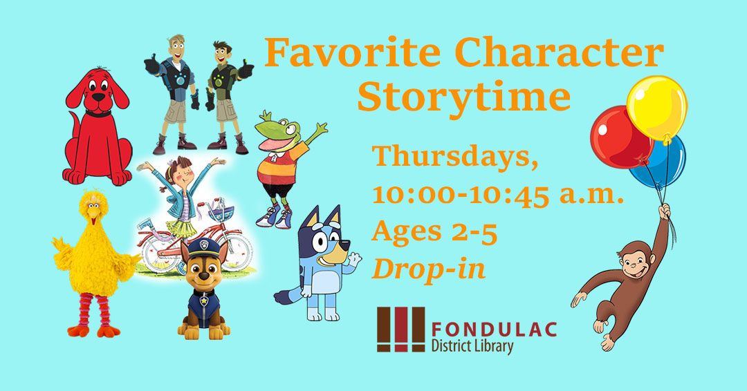 Favorite Character Storytime