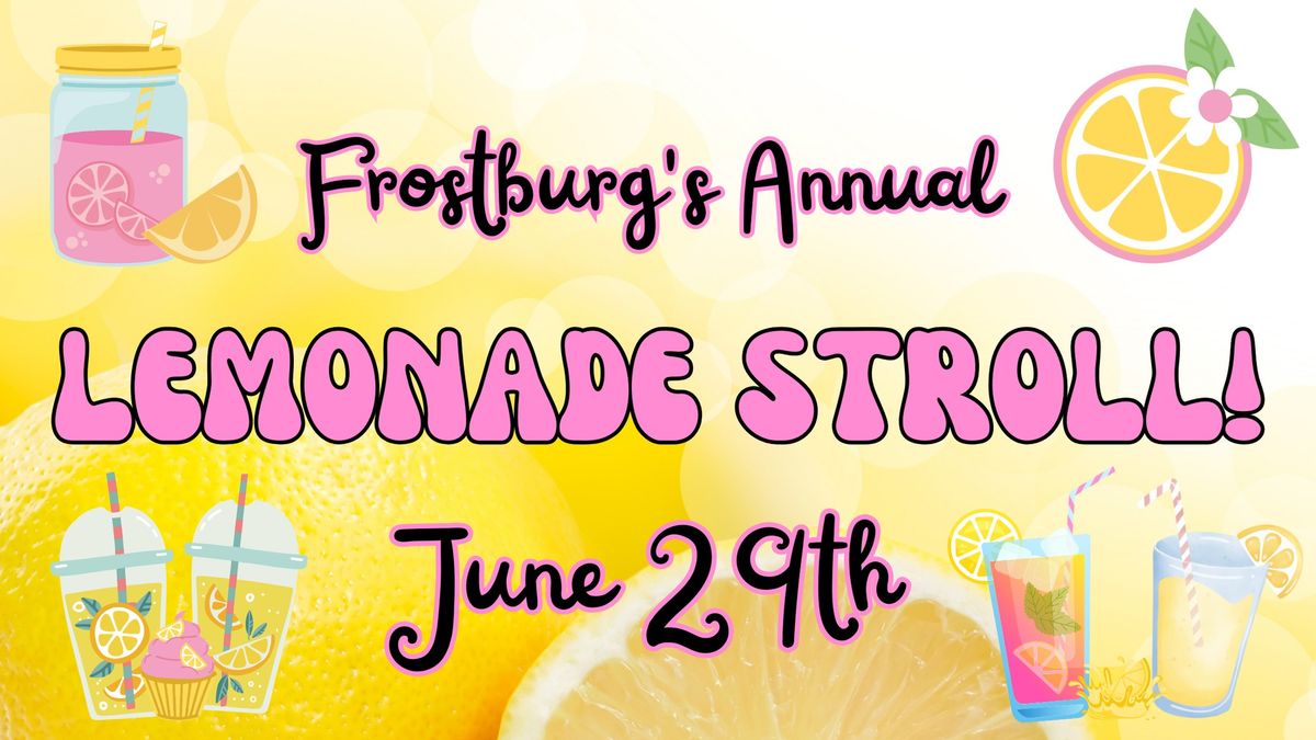 Frostburg's Annual Lemonade Stroll