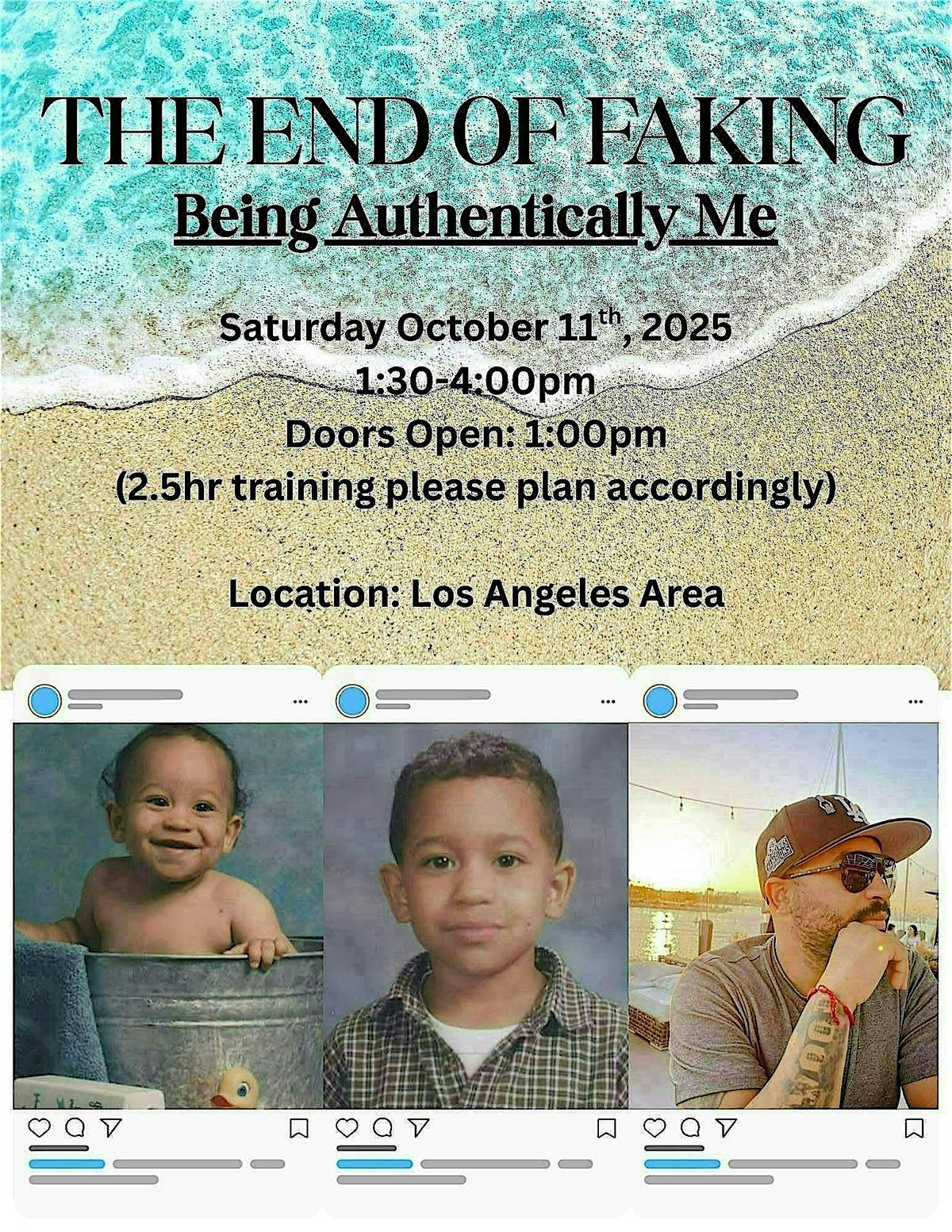 The End Of Faking: Being Authentically Me
