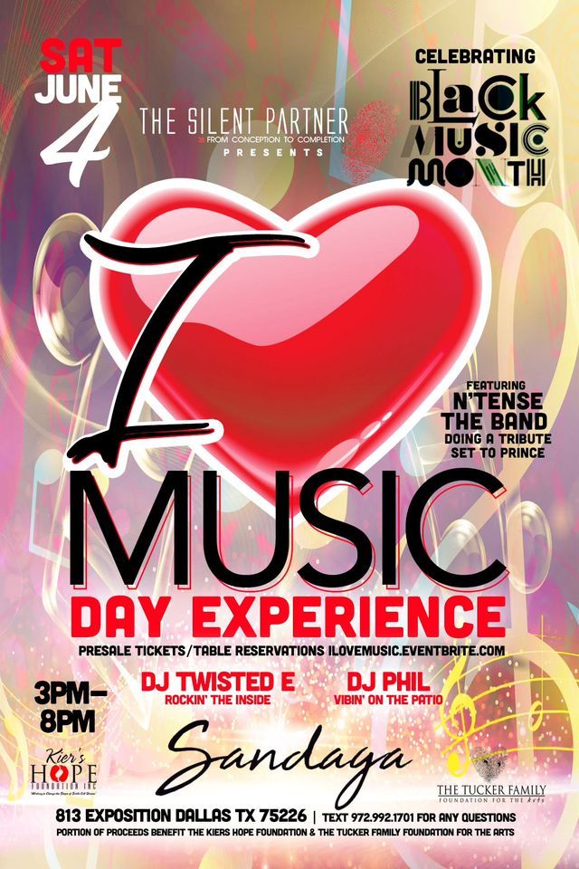 I Love Music Day Experience with N'Tense The Band & DJ Twisted E and DJ Phil at Sadaga