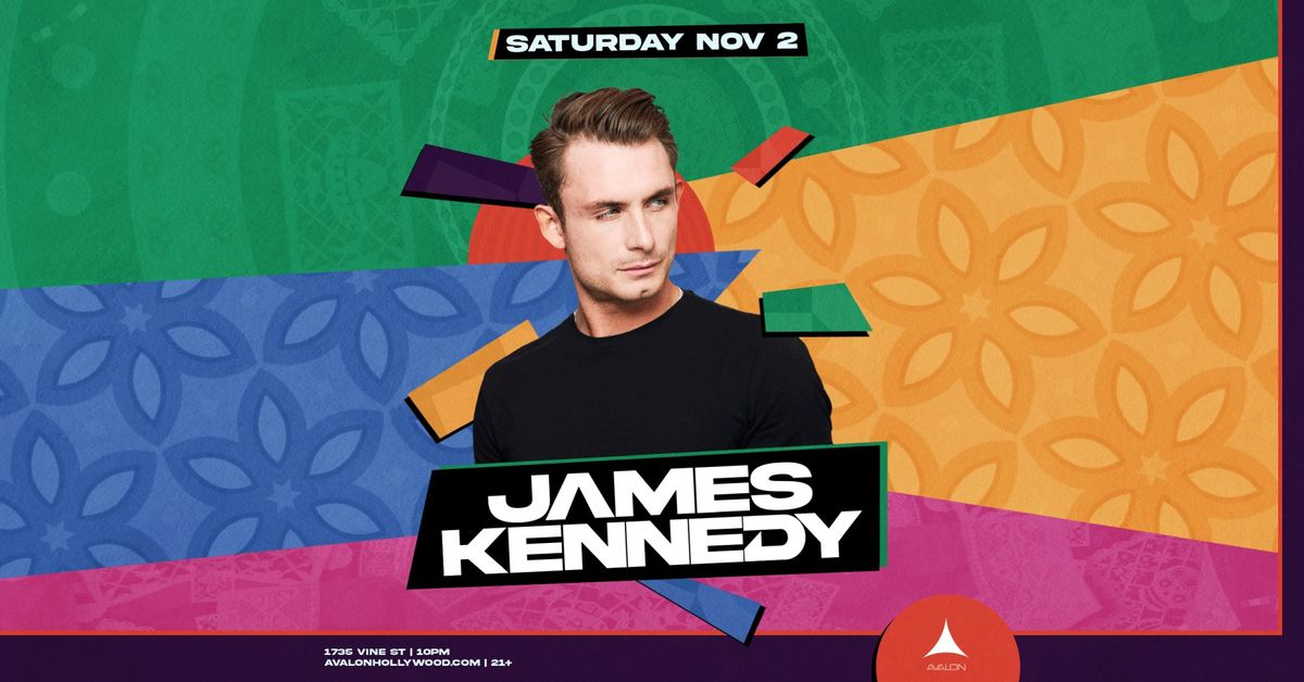 James Kennedy at Avalon Hollywood